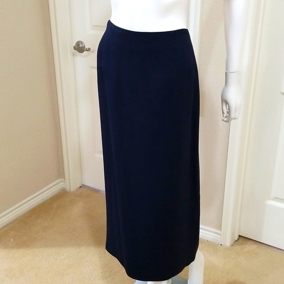 Linda Allardl Navy Blue skirt - Picture 1 of 8